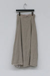 marc le bihan linen skirt 2541_E21 NATUREL